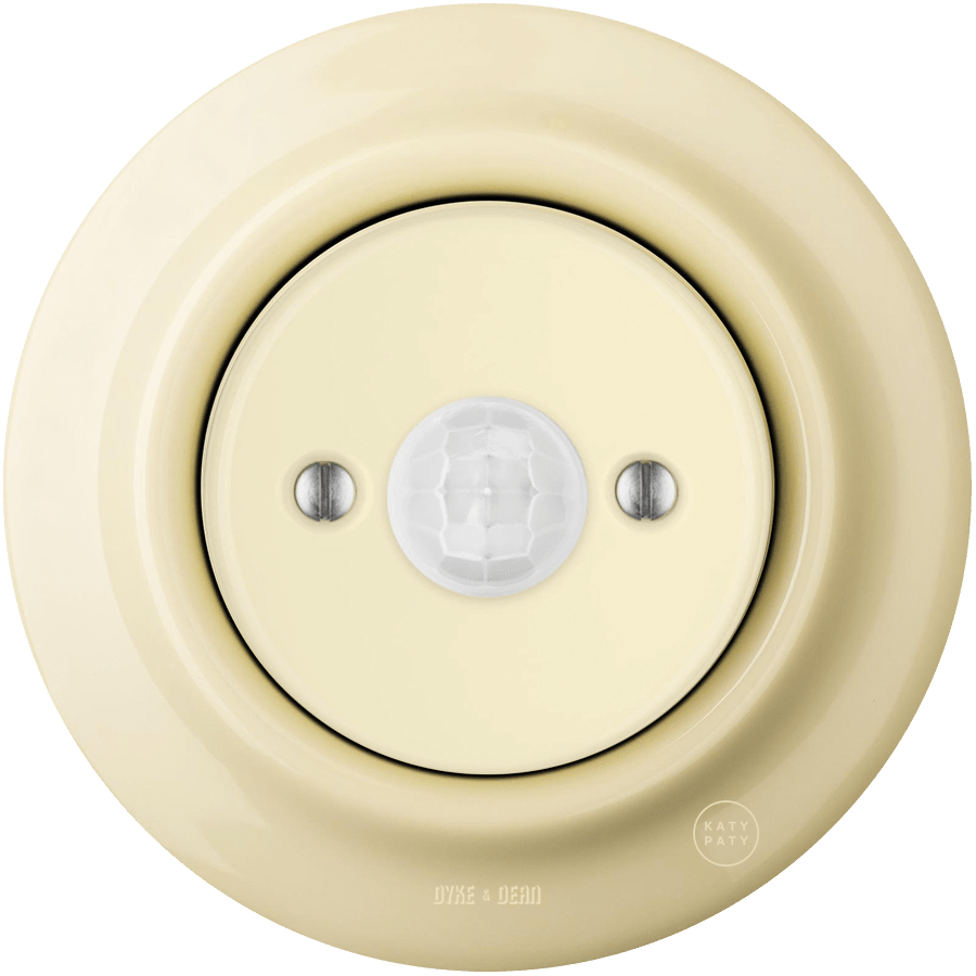 PORCELAIN WALL CABLE MOTION SENSOR VANILLA - DYKE & DEAN