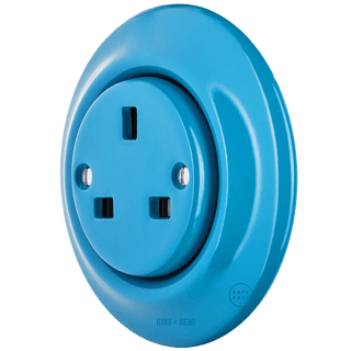 PORCELAIN WALL SOCKET AZURE UK - DYKE & DEAN
