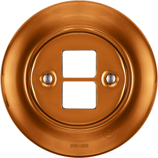 PORCELAIN WALL SOCKET BRONZE PC/USB - DYKE & DEAN