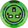 PORCELAIN WALL SOCKET CHLOREDO UK - DYKE & DEAN