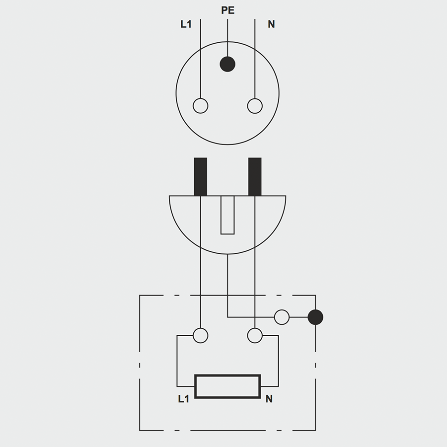 PORCELAIN WALL SOCKET MINT UK - DYKE & DEAN