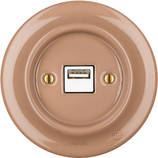 PORCELAIN WALL USB CHARGER DERMA - DYKE & DEAN