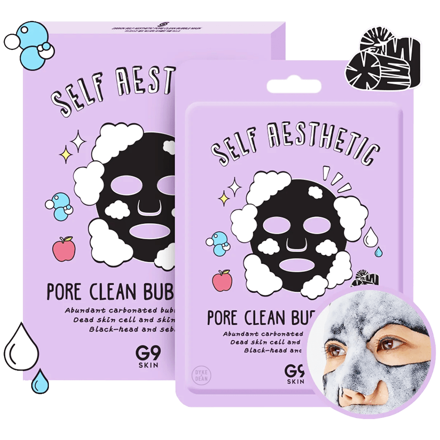 PORE CLEAN BUBBLE MASK - DYKE & DEAN