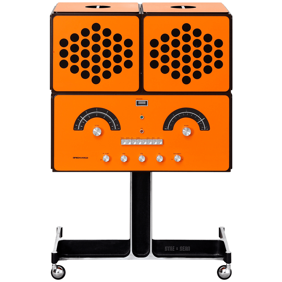 RADIOFONOGRAFO RR226 FO-ST ORANGE - DYKE & DEAN