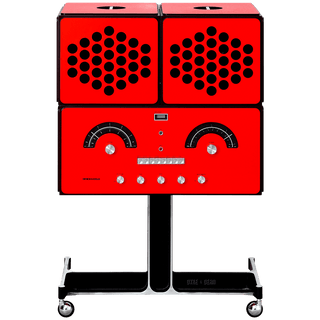 RADIOFONOGRAFO RR226 FO-ST RED - DYKE & DEAN