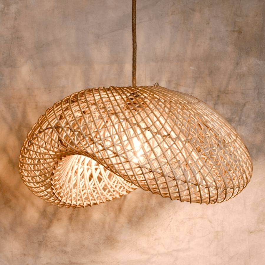 RATTAN LAMP CLOUD MEDIUM - DYKE & DEAN