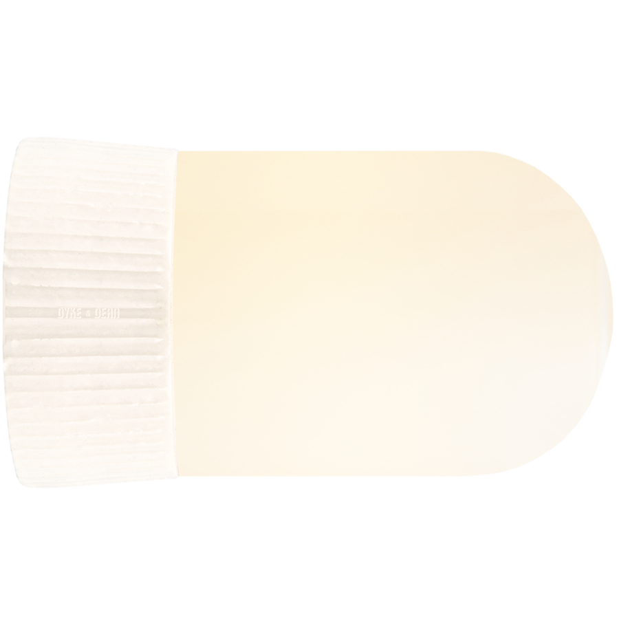 RIBBED CERAMIC REARWIRED LAMPS - WALL LIGHTS - DYKE & DEAN  - Homewares | Lighting | Modern Home Furnishings