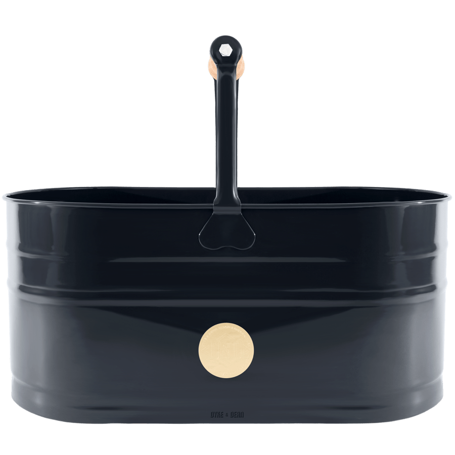 UTILITY BUCKET WOODEN HANDLE BLUE - DYKE & DEAN