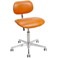 VL66 LEATHER SWIVEL CHAIR - DYKE & DEAN