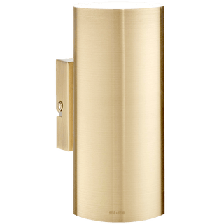 WALL CYLINDER SPOT LIGHTS BRASS - DYKE & DEAN