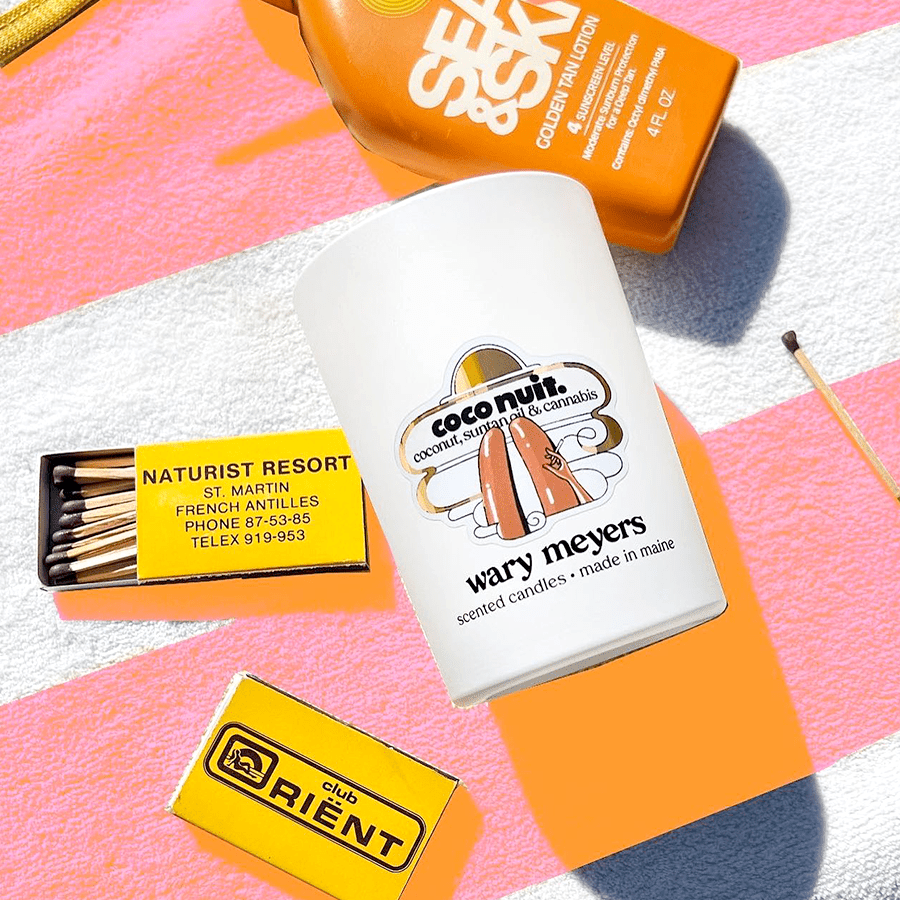 WARY MEYERS COCO NUIT CANDLE - DYKE & DEAN