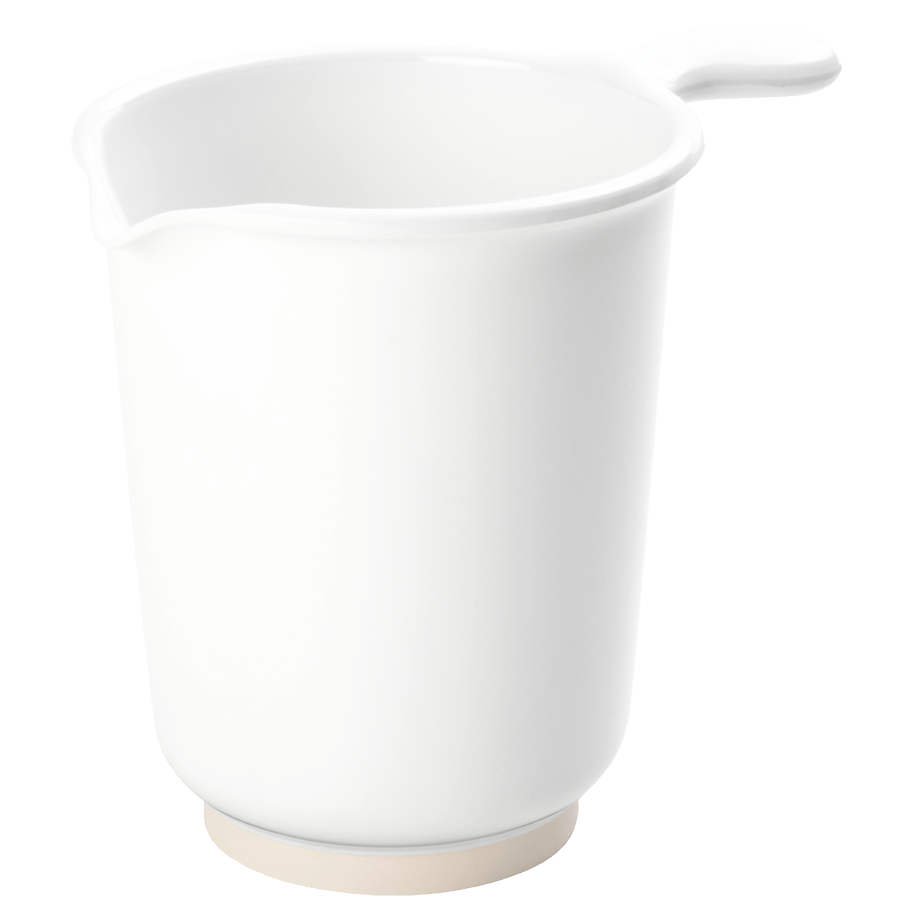 WHITE MELAMINE STIRRING JUG - DYKE & DEAN