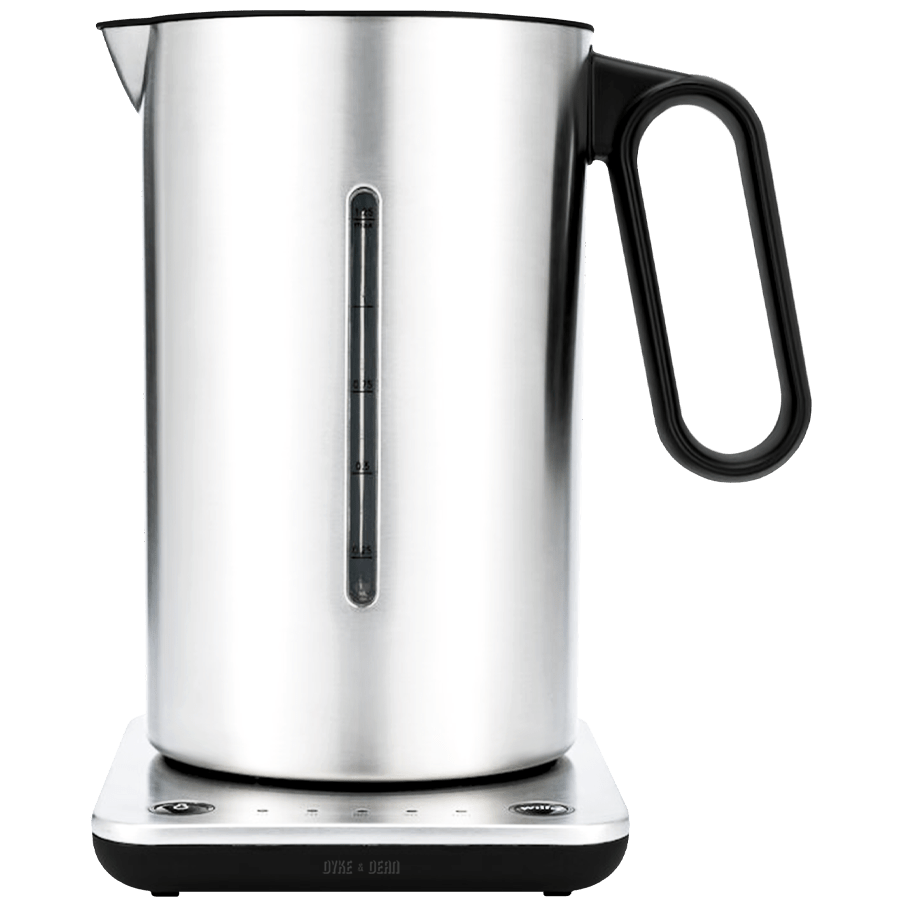 WILFA CHROME FIXED TEMPERATURE CONTROL KETTLE - DYKE & DEAN