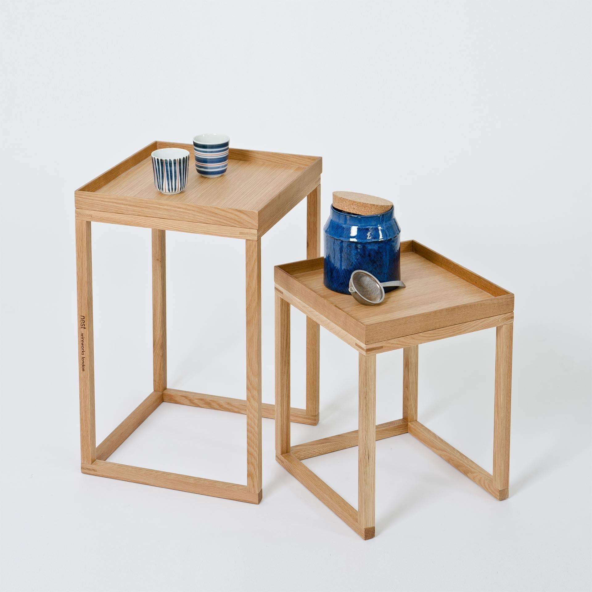 WIREWORKS NEST SIDE TABLES - DYKE & DEAN