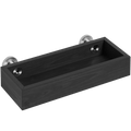 WIREWORKS TRAY SHELF 228 DARK OAK - DYKE & DEAN