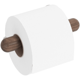 WIREWORKS YOKU TOILET ROLL HOLDER WALNUT - DYKE & DEAN