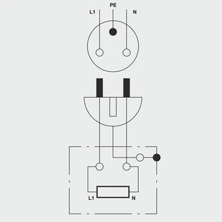 WOODEN PORCELAIN WALL SOCKET PADELUS UK - DYKE & DEAN