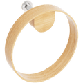 YOKU WALL TOWEL HOLDER RING NATURAL OAK - DYKE & DEAN